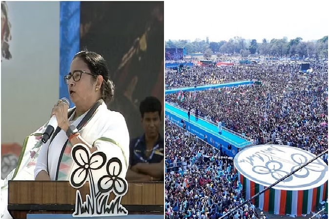 Lok Sabha Elections 2024 : कोलकाता की विशाल रैली में ममता बनर्जी का बड़ा ऐलान, बोलीं- ‘हम पश्चिम बंगाल नहीं लागू होने देंगे एनआरसी’