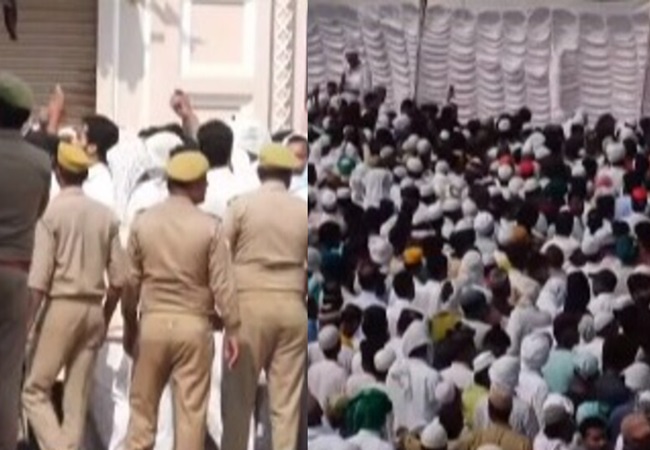 Mukhtar Ansari : कड़ी सुरक्षा के बीच कब्रिस्तान के लिए रवाना हुआ मुख्तार का जनाजा, उमड़ी समर्थकों की भारी भीड़
