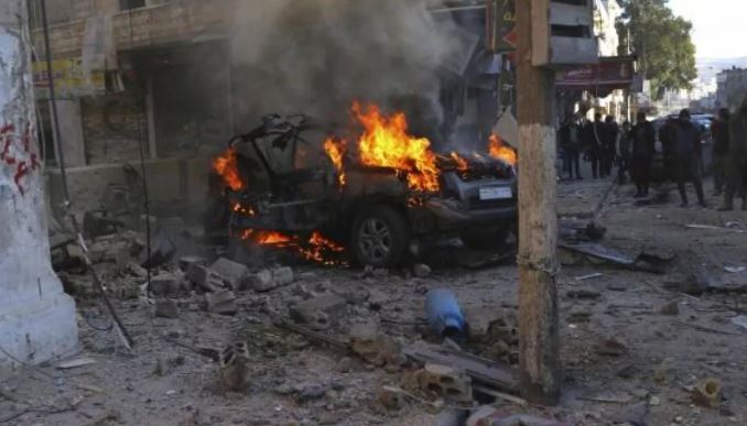 Syria Bomb Blast : तुर्की सीमा के पास सीरियाई शहर में हुआ बम विस्फोट , आठ लोगों की मौत और 20 से अधिक घायल