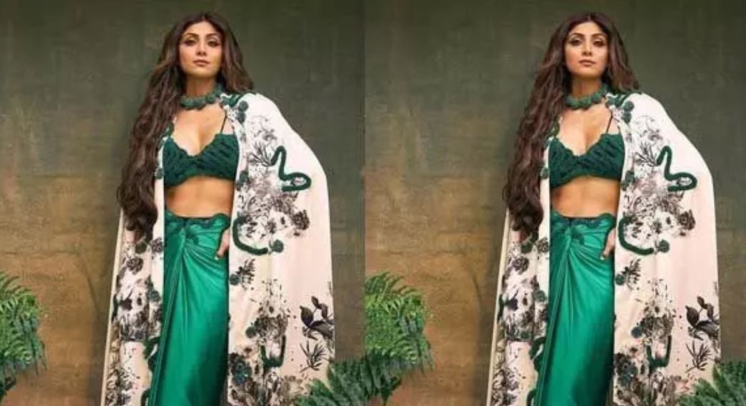 shilpa-shetty-kundra-pic-shilpa-shetty-kundra-shared-hot-pictures-in-green-outfit-fans-gave-amazing-reaction