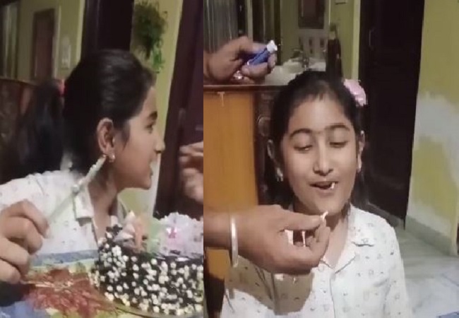 Viral video: पंजाब में दस साल की बच्ची की केक खाने से मौत, सोशल मीडिया में वायरल हो रहा है ये वीडियो
