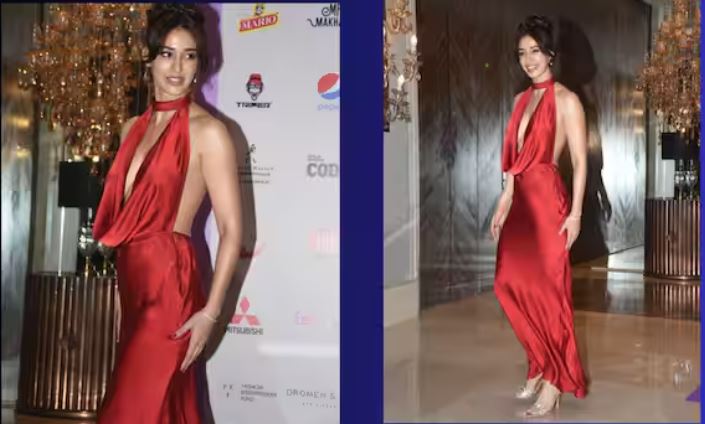 FEF India Fashion Awards: रेड हॉट बैकलेस गाउन में दिशा ने लूटी महफ़िल, तस्वीरों ने इंटरनेट पर मचाया तहलका