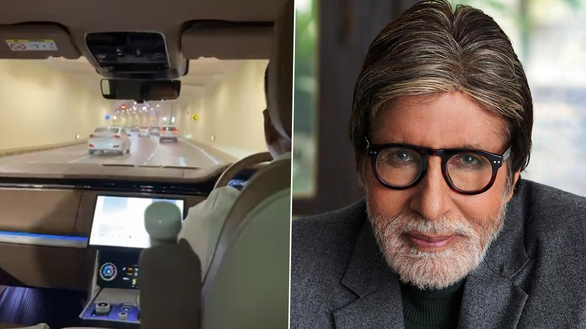 Amitabh Bachchan ने शेयर किया सुरंग का वीडियो, कहा- TUNNEL में पहली बार …