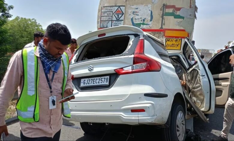 Big Accident : अहमदाबाद-वडोदरा एक्सप्रेसवे हादसे में कार सवार 10 लोगों ने गंवाई जान
