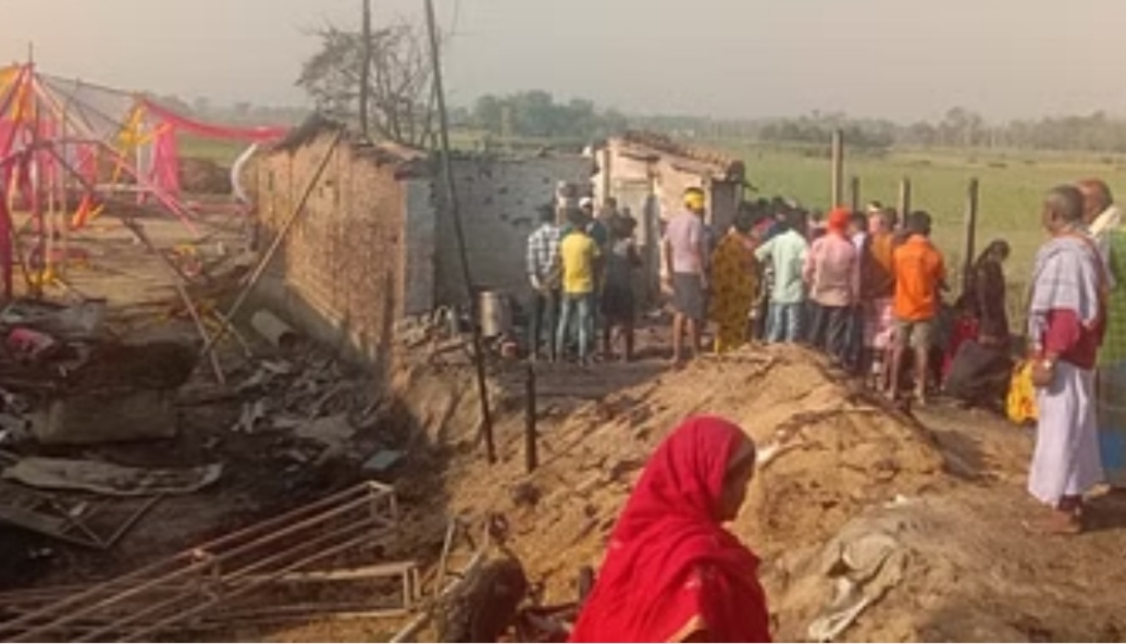 बिहार में दर्दनाक हादसा, आग की चपेट में आने से 6 की मौत