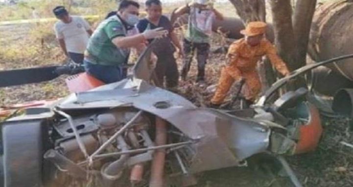 Philippines : फिलीपींस में Training helicopter क्रैश, नौसेना के दो पायलटों की मौत