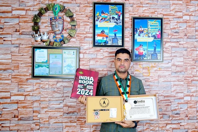 एवरेस्ट विजेता प्रवीण राणा की बड़ी उपलब्धि, इंडिया बुक ऑफ रिकॉर्ड में नाम दर्ज