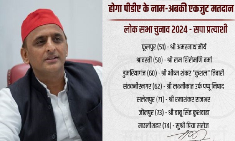 Lok Sabha Elections 2024: सपा ने प्रत्याशियों की एक और लिस्ट की जारी, बाबू सिंह कुशवाहा जौनपुर से लड़ेंगे चुनाव