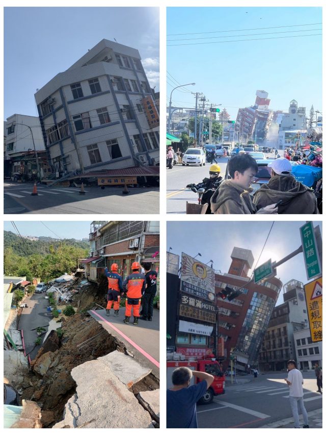 Watch : ताइवान में 7.2 की तीव्रता के भूकंप से मची तबाही