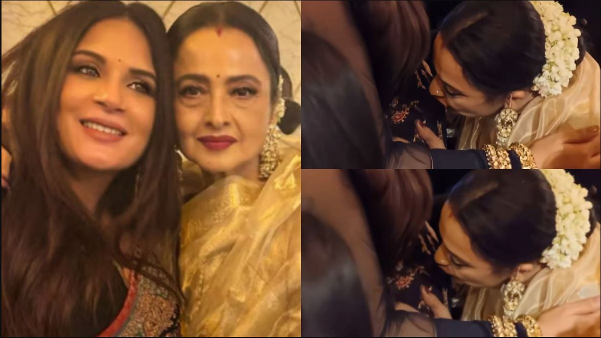 video-rekha-blessed-richa-chadha-at-heeramandi-screening-said-this-while-kissing-her-baby-bump