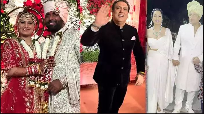aarti-singh-wedding-forgetting-all-the-grudges-kashmira-showered-love-on-govinda-at-her-sister-in-laws-wedding-watch-video