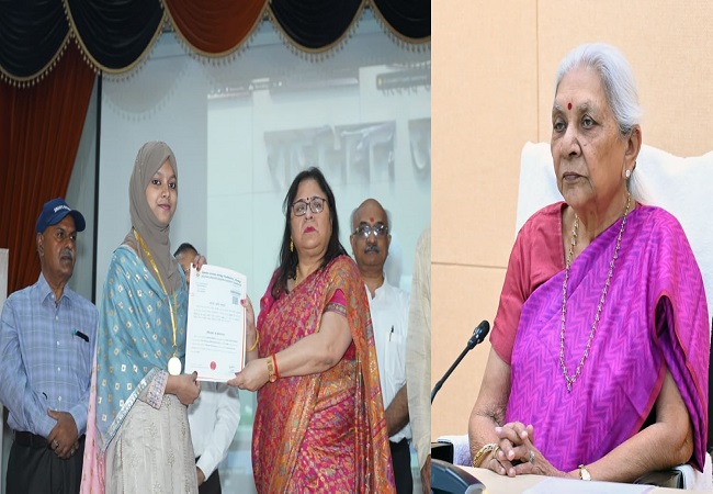 74th Foundation Day Celebration : आनंदीबेन पटेल ने दीनदयाल उपाध्याय विश्वविद्यालय को यूजीसी से ग्रेड-1 का दर्जा प्राप्त हो जाने की दी बधाई