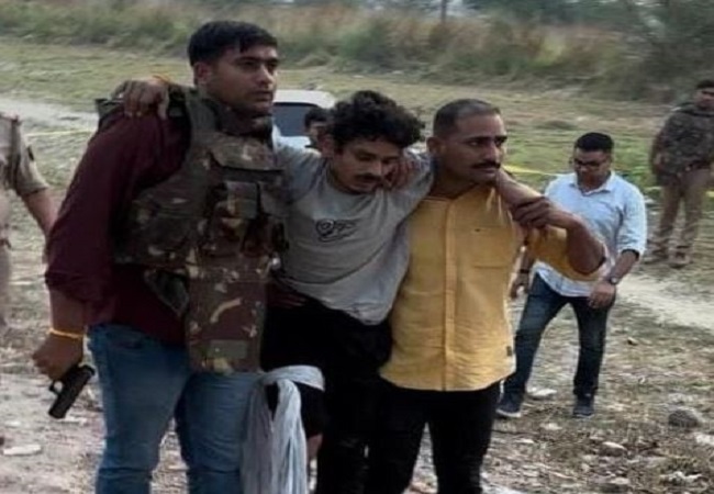 Lucknow: पुलिस और हिस्ट्रीशीटर नितिन कुंडी में मुठभेड़, पैर में लगी गोली, गिरफ्तार