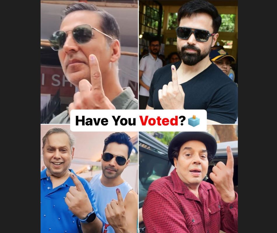 Bollywood celebs came to vote: 88 साल की उम्र में वोट देने पहुंचे धर्मेंद्र, वहीं अक्षय कुमार बोले- मेरा देश विकसित रहे… VIDEO