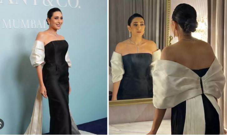 Tiffany & Co. event: ब्लैक एंड व्हाइट गाउन में Karisma Kapoor ने शेयर की हॉट तस्वीरें, फैन्स ने लुटाया प्यार