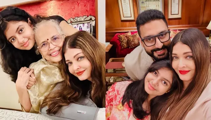 हाथ में चोट के बाद भी Aishwarya Rai Bachchan ने खास अंदाज़ में सेलिब्रेट किया मां का बर्थडे