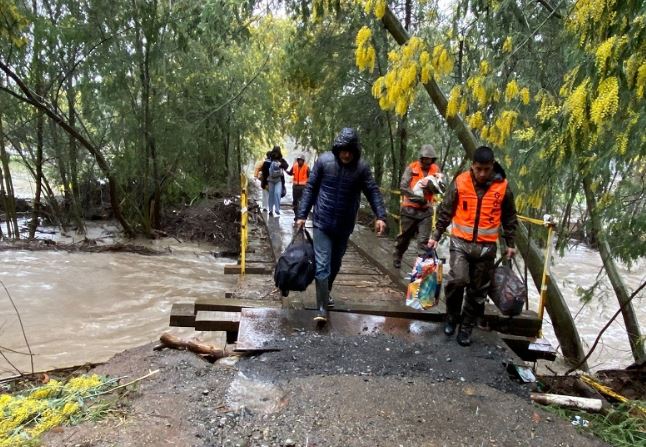 Hurricane in Chile : चिली में भीषण तूफान से एक की मौत , 11,000 से अधिक लोग बेघर