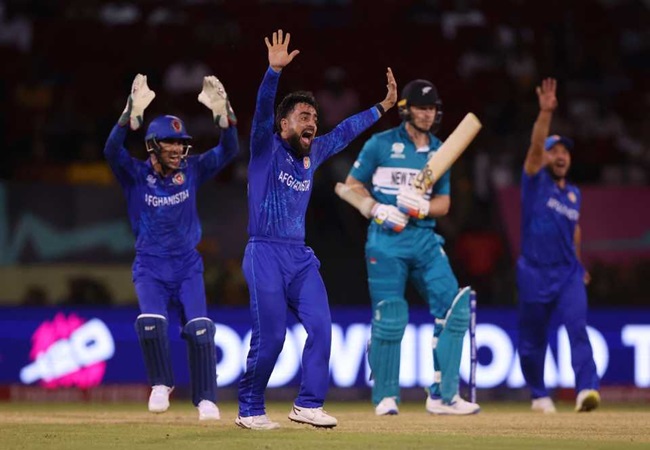 NZ vs AFG: पाक के बाद न्यूजीलैंड हुआ बड़े उलटफेर का शिकार, अफगानिस्तान ने 84 रन से रौंदा