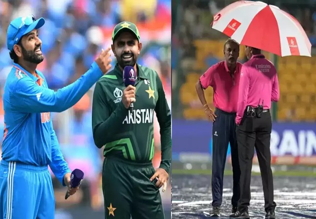 IND vs PAK वर्ल्ड कप मैच पर मंडराया बारिश का खतरा; जानिए क्या कहती है वेदर रिपोर्ट