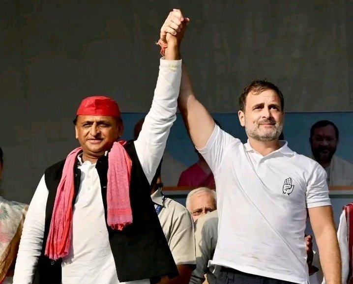 UP Politics : सपा-कांग्रेस मिलकर लड़ेगी 2027 का यूपी विधानसभा चुनाव!,राहुल और अखिलेश ने कसी कमर