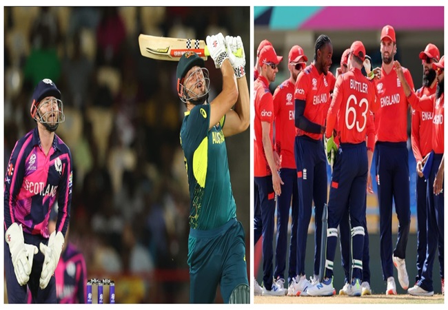 SCO vs AUS Highlights: स्कॉटलैंड को ऑस्ट्रेलिया ने 5 विकेट से हराया, सुपर 8 में पहुंचा इंग्लैंड