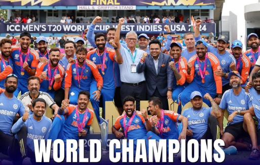 टी20 विश्व कप में जीत के बाद टीम इंडिया पर पैसों की बरसात, BCCI ने 125 करोड़ रुपये देने का किया एलान