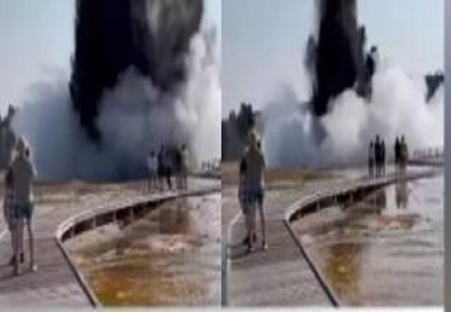 America Hydrothermal Explosion : बिस्किट बेसन में हुआ विशाल हाइड्रोथर्मल विस्फोट,येलोस्टोन नेशनल पार्क इस मौसम के लिए बंद