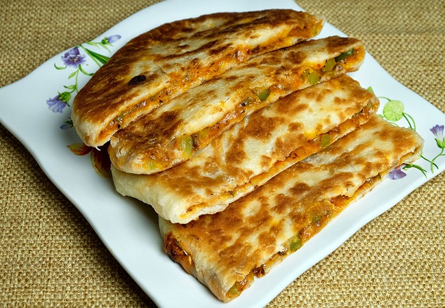 Cheese Chilli Paratha