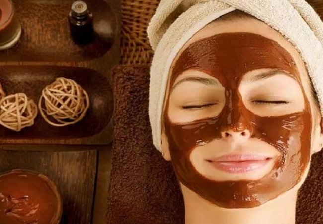 Chocolate face pack