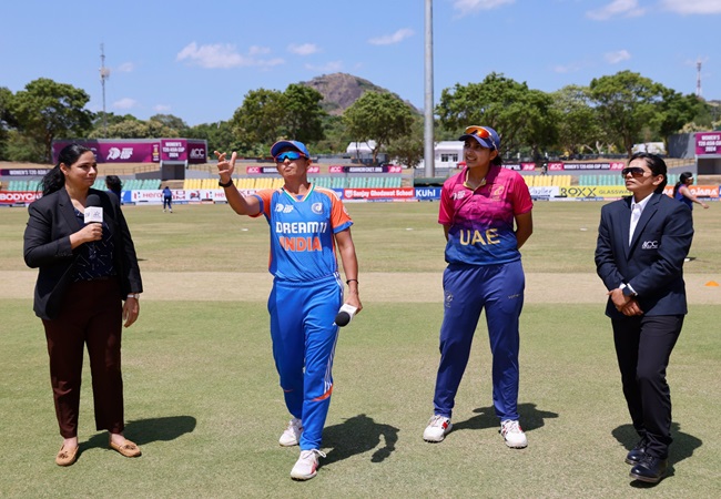 IND W vs UAE W Toss: यूएई विमेंस ने जीता टॉस… इंडिया विमेंस करेगी बल्लेबाजी; इन प्लेयर्स को प्लेइंग 11 में मिली जगह