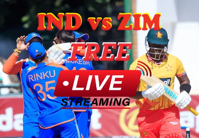 IND vs ZIM Free Live Streaming: बिलकुल फ्री में देखें भारत बनाम जिम्बाब्वे चौथे टी20आई की लाइव स्ट्रीमिंग; फॉलो करें ये स्टेप्स