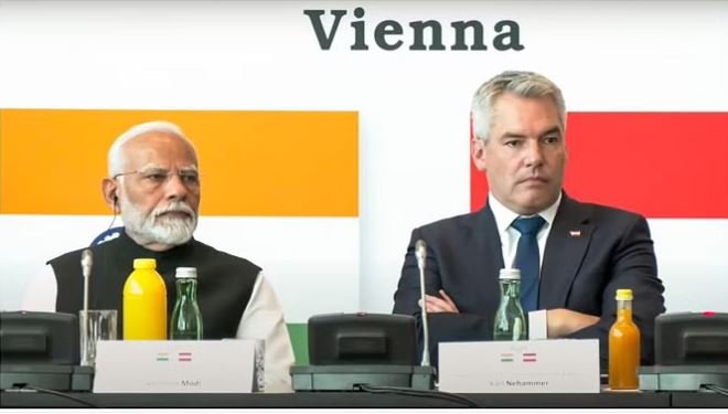 PM Modi Austria Visit : ऑस्ट्रिया की कंपनियों को भारत आने का पीएम मोदी ने दिया न्योता, गिनाईं निवेश की संभावनाएं