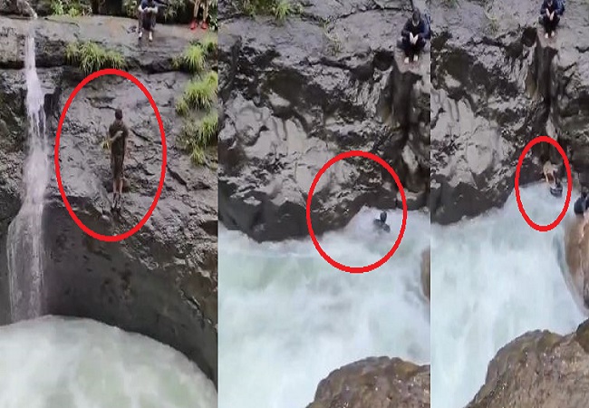 Youth jumps into waterfall to death