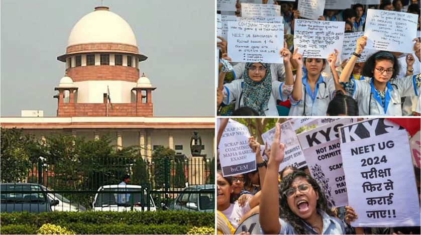 NEET UG Supreme Court Hearing : नीट पेपर लीक पर CJI , बोले-गोपनीयता भंग हुई तो होंगे री-एग्जाम, अगली सुनवाई 10 जुलाई को