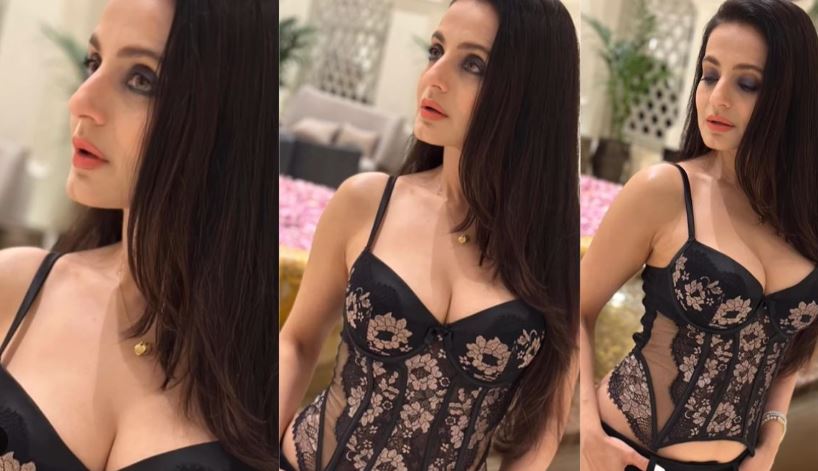 Ameesha Patel hot video: ब्लैक नेट टॉप और ब्लैक पैंट में अमीषा पटेल ने शेयर की हॉट वीडियो