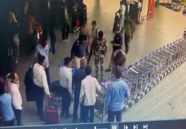 A person suffered a heart attack at Delhi's IG airport.