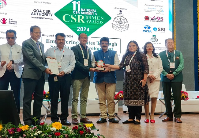 CSR Times Award-2024 : स्वच्छ्ता की अलख जगाने में जुटी पीएसआई-इंडिया सम्मानित , ईडी मुकेश शर्मा ने ग्रहण किया गौरवपूर्ण सम्मान