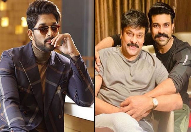 Chiranjeevi, Ramcharan, Allu Arjun