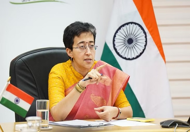 Delhi's nominated Chief Minister Atishi