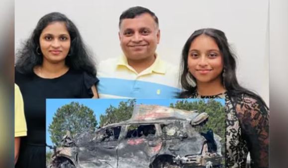 Horrific Car Crash In Texas : यूएस में भारतीय मूल के दम्पति और बेटी की कॉलेज जाते समय सड़क दुर्घटना में मृत्यु