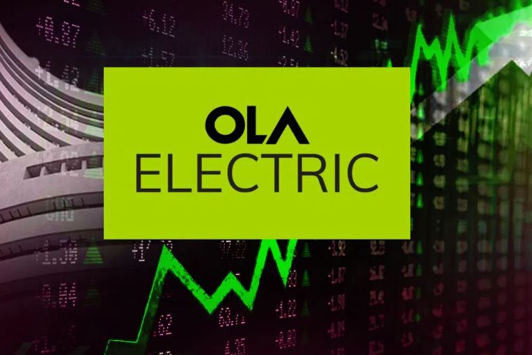 Ola Electric Shares : ओला इलेक्ट्रिक के शेयर की धुंआधार लिस्टिंग, लगा अपर सर्किट