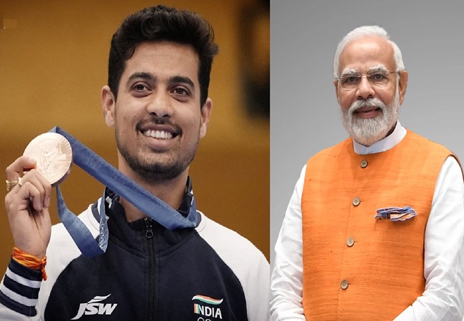 Paris Olympics: पीएम मोदी और खेल मंत्री मंडाविया ने स्वप्निल को ब्रॉन्ज जीतने पर दी बधाई; जानिए क्या कहा