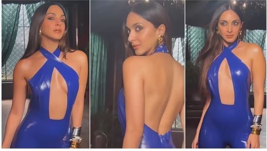 Kiara Advani ने ब्लू कट-आउट जंपसूट में शेयर की हॉट तस्वीरें, फैन्स बोले- बॉलीवुड में कोई और हॉट हैं …