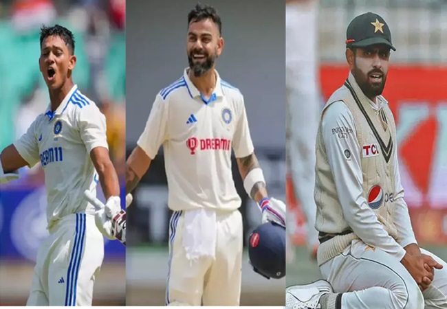 ICC Test Rankings: विराट कोहली और यशस्वी जायसवाल टेस्ट रैंकिंग में ऊपर पहुंचे, बाबर आजम को लगा जोरदार झटका