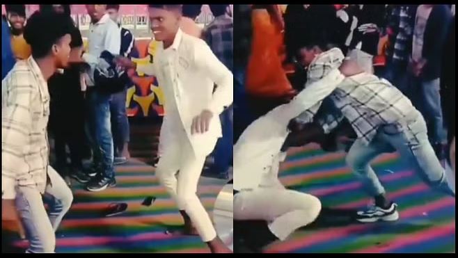 Boys Funny Dance Viral Video: मारपीट करते करते दो लड़के करने लगे गजब डांस, देखने वाले हंसते-हंसते हुए लोटपोट