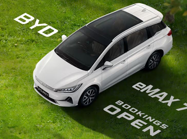 BYD eMAX 7 Discount : इस सात सीटर लग्जरी इलेक्ट्रिक MPV की बुकिंग शुरू , डिस्काउंट का लाभ उठाएं