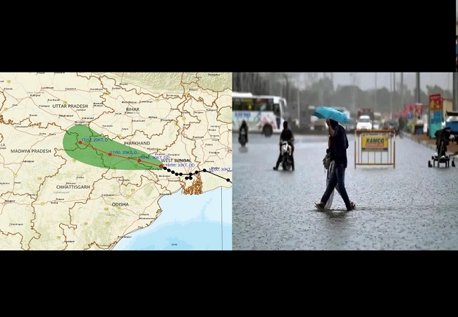 Heavy Rain Alert : यूपी समेत इन राज्यों में दो दिनों तक आफत की बारिश, 40 से 60 किमी की रफ्तार से चल सकती हैं हवाएं