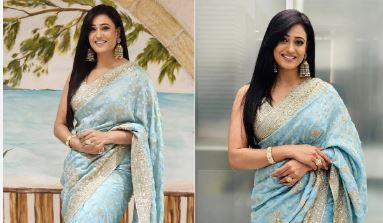 Shweta Tiwari in Saree Pics: 43 साल की एक्ट्रेस ने साड़ी में गिराई बिजली, तस्वीरों ने उड़ाए फैंस के होश