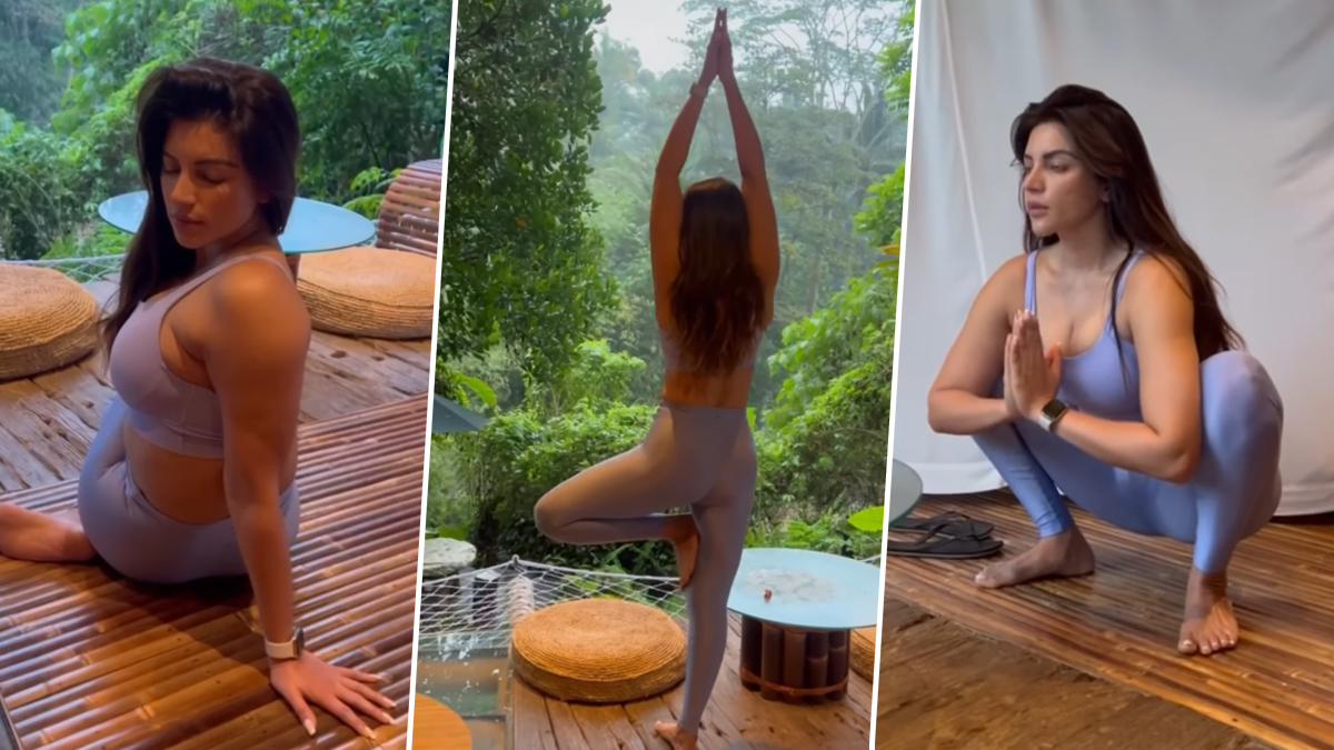 Shama Sikander Yoga Video: बाली में प्रकृति की सुंदरता का आनंद लेती दिखी शमा सिकंदर, शेयर किया योग वीडियो