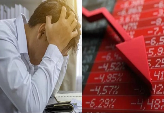 Stock Market Crash : शेयर मार्केट धड़ाम, सेंसेक्‍स 900 व न‍िफ्टी 250 अंक टूटा, न‍िवेशकों के 3 लाख करोड़ स्वाहा